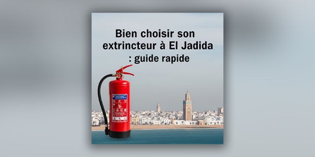 Sélection d'extincteurs