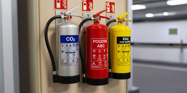 Gamme d'extincteurs en vente à El Jadida